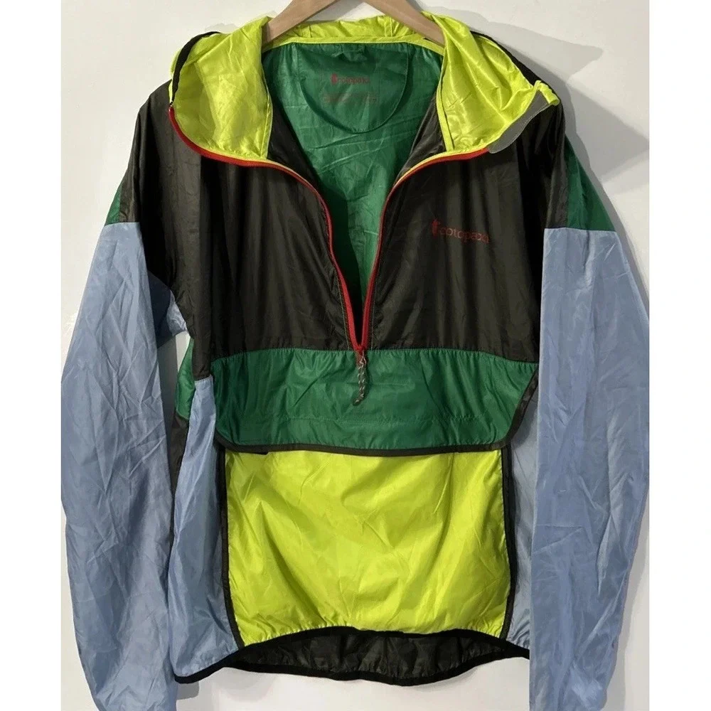 Womens Cotopaxi Teca Packable 1/2 Zip Windbreaker Limeade Pullover Jacket Sz Med - Picture 4 of 6